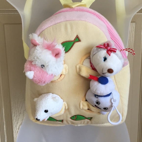 UniPak stuffed animal backpack-holds 4 small pals - Picture 2 of 6